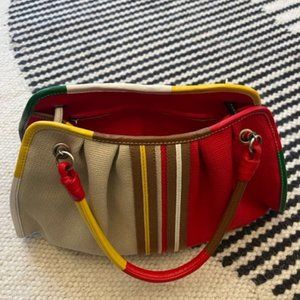 Bottega Veneta | Multicolor Canvas Leather Bag